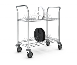 ESD-An Toàn SMT Reel Đa Lớp Dây Kim Loại Khung Lưu Trữ Kệ Tiện Ích Giỏ Hàng - Product Image 1