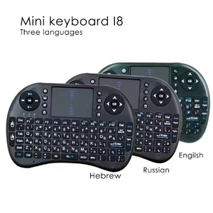 2025 nuovo caldo 3 colori retroilluminato I8 Mini tastiera Wireless 2.4ghz Muti-lingua Air Mouse con Touchpad per Laptop TV Android TV Box - Product Image 3