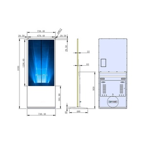 Affiliate <strong>Program</strong> 86 Touch Screen Android Digital Door Signage Large <strong>Lcd</strong> <strong>Display</strong> - Product Image 2
