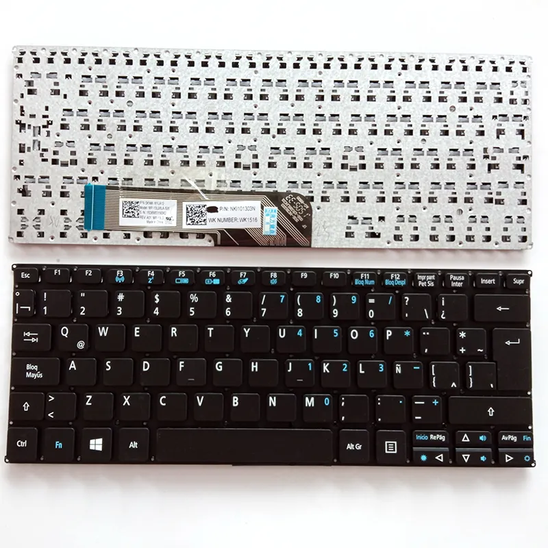 Teclado de ordenador portátil LA para ACER SW5 Switch 10 10E SW3 de SW5-012