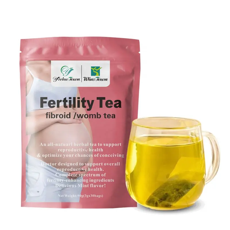 Té de fibroide y vientre para mujer, té para mejorar la salud reproductora