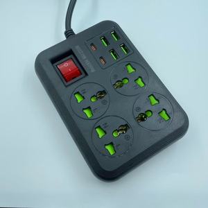 带usb 2m粗体扩展的电源板4路插座电源插座 - Product Image 4