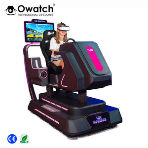 新一代投币游戏9D VR赛车驾驶模拟器虚拟现实赛车街机游戏机 - Product Image 1