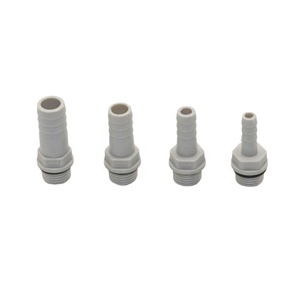 塑料软管配件倒钩尾管1/8 "1/4" 1/2 "3/4" BSP外螺纹适配器宝塔连接器接头连接管件 - Product Image 2