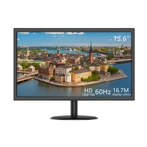 Venta caliente precio bajo 15,6 pulgadas LED Oficina de negocios Monitor Lcd 60Hz computadora VA Panel pantalla Monitor LCD de escritorio - Product Image 4
