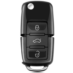 2024 Xhorse XKB520EN chiave remota filo di seconda generazione VW B5 Flip 3 pulsanti supporta la programmazione Wireless chiave intelligente universale - Product Image 1