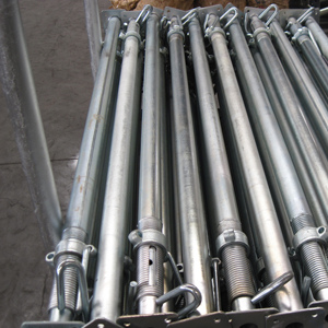 Accesorios de acero ajustables Apuntalamiento galvanizado Acrow Jack Post Fabricante Andamio para construcción de edificios Accesorios telescópicos - Product Image 3