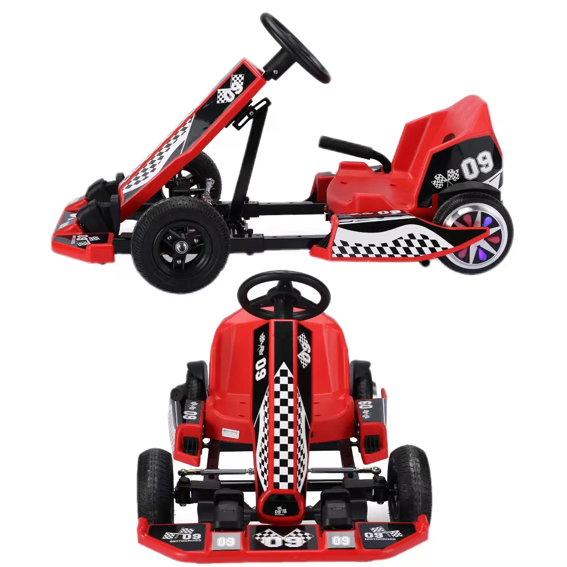 Go Karts ride on toy style kids electric car adult drift karts remote control kids drive buggy mini kids go karting