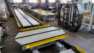 物流仓库用高温全自动金属框架链式输送机 - Product Image 5