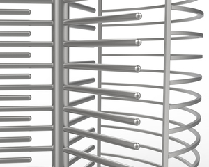 Il sistema di controllo di accesso della carta RFID della singola corsia del cancello di sicurezza del tornello a pieno prezzo accessibile controlla automaticamente il cancello - Product Image 3