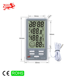 Everyday Alarm Function Comfort Level <strong>Display</strong> Indoor <strong>Humidity</strong> <strong>Display</strong> Mini Digital <strong>Lcd</strong> Thermometer - Product Image 6