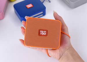 便携式精美设计塑料<span class=keywords><strong>usb</strong></span> TG166无线扬声器，带fm收音机和led灯全范围扬声器
