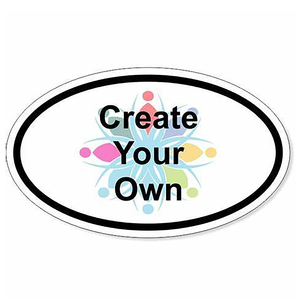 New Trends Custom Diecut Irregular Shape Round and <strong>Oval</strong> Sticker Logo Labels - Product Image 1