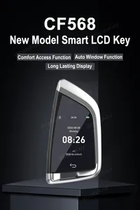 CF568 <strong>Audi</strong>-Style Smart <strong>Key</strong> Shell Keyless Start Car Electronic LCD Display Vehicle <strong>Keys</strong> - Product Image 5