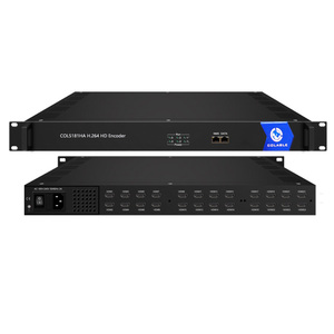 Dijital tv yayını iptv 1080p kodlayıcı 24 HD kanalları kablo TV kodlayıcı dijital IP akışı ASI ses Video kodlayıcı COL5181HA - Product Image 1