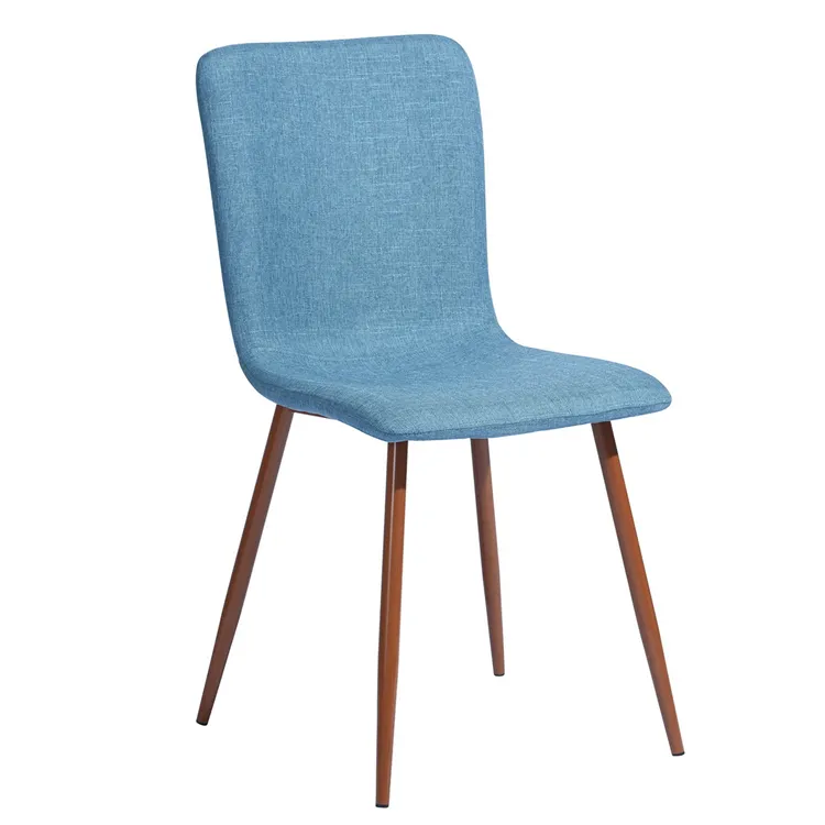Lazer chair de alta calidad, silla de retales a la moda, silla de comedor hecha con tela cadeira estofada