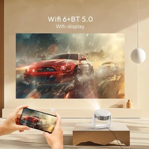 Salange OEM Service <span class=keywords><strong>k1</strong></span> 4k Android11.0プロジェクター (バッテリー付き) 屋外ムービープロジェクター4kAndroidスマートBluetooth wi-fii