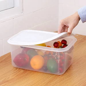 食品储物盒大容量多功能透明容器盒食品塑料容器 - Product Image 5