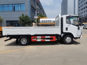 2025全新五十铃迷你3-5吨货车4x2 6轮驱动栅栏式油箱，带后摄像头左转向待售 - Product Image 5