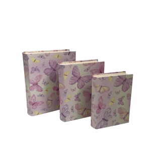 Fabrika satıyor Vintage kitap şekli üç parçalı Set hediye kutusu arkadaşı hediye kutusu dekoratif kutu - Product Image 4