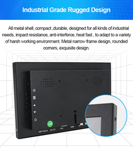 10.1 Inch Resolution 1366*768 <strong>LCD</strong> Display <strong>With</strong> VGA HDMI <strong>Input</strong> Built-In Speaker Industrial Open Frame <strong>Monitor</strong> - Product Image 5