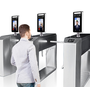 AI Face Recognition <strong>Access</strong> <strong>Control</strong> with Time Attendance <strong>Function</strong> 5 Inch Terminal Face Recognition Turnstile - Product Image 6