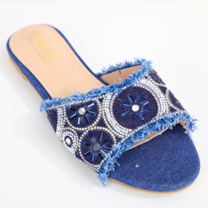 Queency tất cả các mùa cao da thoải mái ý Nigeria thiết kế của phụ nữ phù hợp với dép ly hợp túi set-thời trang mùa hè - Product Image 1