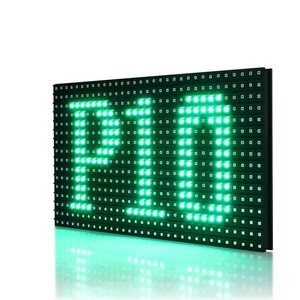 Alta luminosità P10 smd modulo display a colori verde bacheca led banner schermo per il testo in esecuzione - Product Image 1