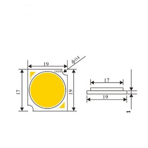 Bridgelux ชิป LED พลังงานสูง1919 10W 18W COB โมดูล LED Light COB สำหรับแหล่งกำเนิดแสง LED - Product Image 4