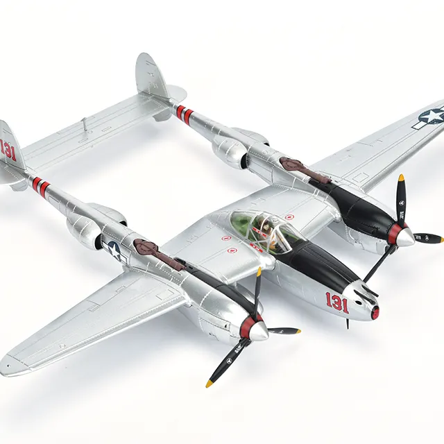 CM-A021 عالية الجودة هدية المعرض القتال نموذج P38 نموذج طائرة والهدايا