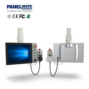 Industria de la automatización Montado en el brazo 15 pulgadas Full HD Todo en una computadora Monitor industrial IP65 HMI Panel de pantalla táctil Pantalla de PC