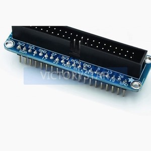 <strong>Compatible</strong> <strong>with</strong> <strong>Raspberry</strong> <strong>PI</strong> <strong>GPIO</strong> adapter board 40 pin for breadboard expansionRaspberry <strong>Pi</strong> dedicated <strong>GPIO</strong> expansion interface S - Product Image 1