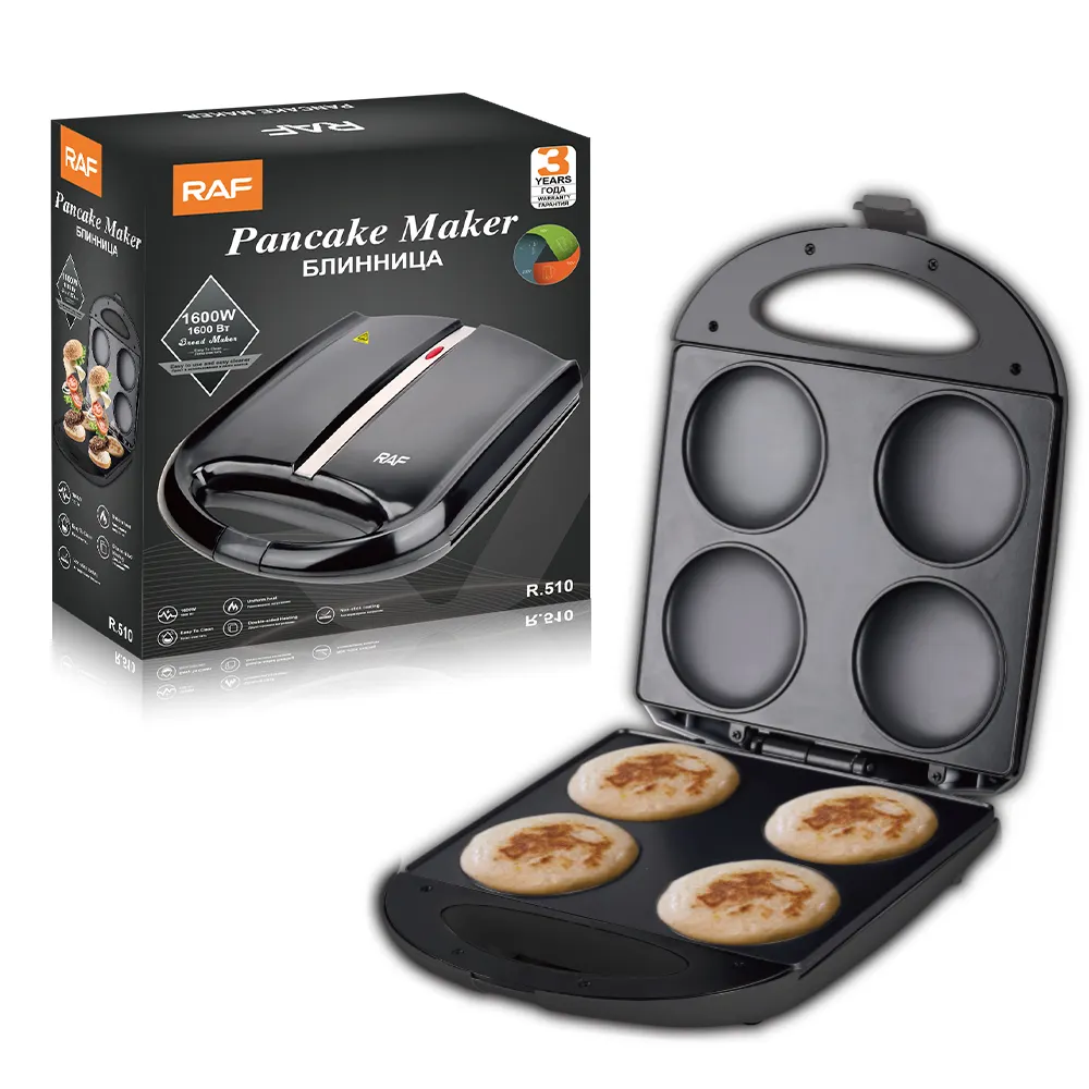 Professional Arepa Maker Mini Pancake Maker Machine Cupcake Makers For Fast Food Restaurant