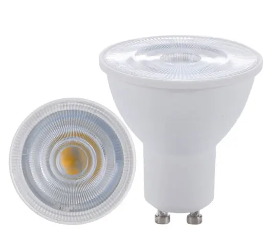 Precio de fábrica 5W 7W GU10 220V Triac Regulable Blanco cálido 3000K LED COB foco interior bombilla LED