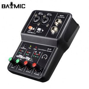 Мини Dj 2-Канальный Профессиональный Поток KTV аудио микшер Usb звукозаписывающий интерфейс аудио микшер для домашней студии - Product Image 2