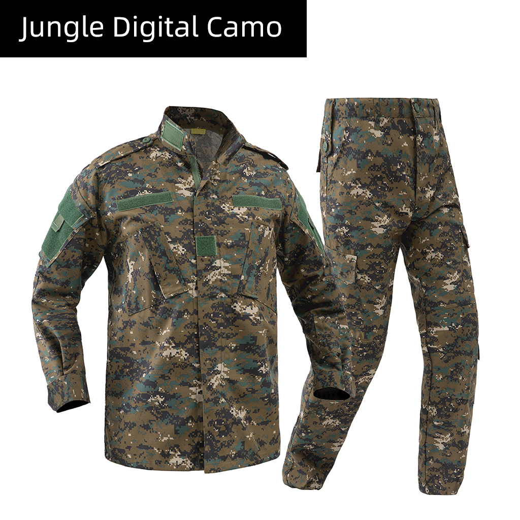 Camuflaje digital de la selva