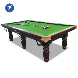 8 Ball Slate Billiard <strong>Table</strong> <strong>Multi</strong>-<strong>Functional</strong> Pool <strong>with</strong> Solid Wood Legs - Product Image 3