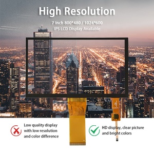 Schnelle Lieferung 7 Zoll Raspberry Pi Touch Display IPS-Bildschirm TFT LCD-Touchscreen mit kapazitivem Touch panel