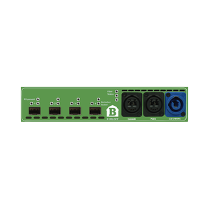 BarnColor Flex 10G Green SFP-決定された4x10G光ファイバートランシーバーPOEネットワーク互換 (電源ケーブルは含まれていません) - Product Image 1