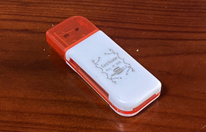 高速TF/SD/MS/M2读卡器带盖子适配器内存驱动程序的USB 2.0-免费多合一兰桑代读卡器厂家直销 - Product Image 4