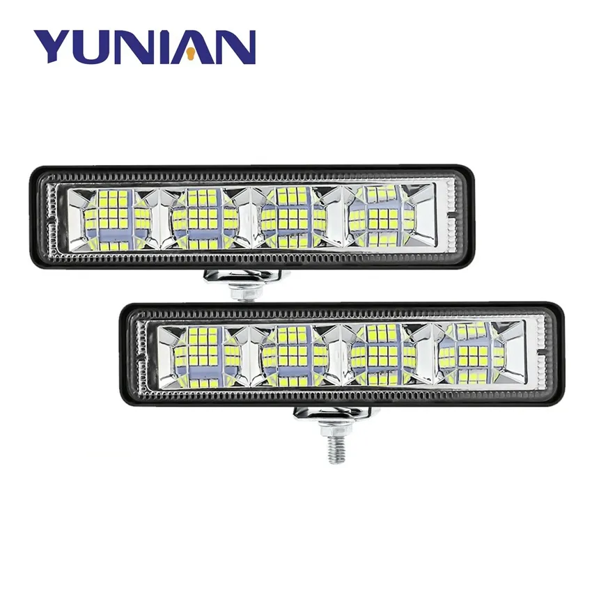 6Inch 72W Led Combo Beam Auto Werk Licht Led Bar 4X4 24led Werkbalk Offroad Suv Atv Motorfiets Tractor Boot Vrachtwagens Graafmachine