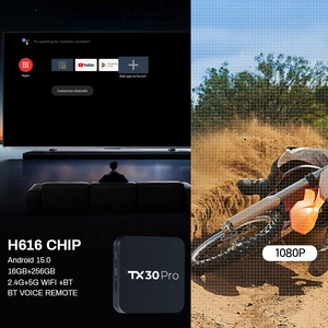 WF TVbox fabrika yeni tasarım akıllı tv kutusu TX30 PRO Android 15 dört çekirdekli 4k Bengalese pazarı için set top box - Product Image 2