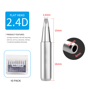 Fabrika fiyat yüksek saflıkta bakır demir alaşım havya İpuçları çevre dostu havya İpuçları - Product Image 6