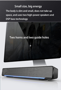 RGB красочный bluetooth динамик новейший высококачественный полный диапазон беспроводной компьютерный ПК динамик планшетный Настольный игровой динамик - Product Image 4