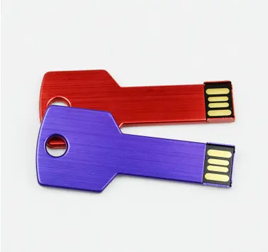 ความจุจริง ไดรฟ์ USB โลหะรูปกุญแจ ไดรฟ์แฟลช USB กันน้ํา แมมโมรี่สติ๊กแฟลชแบบพกพา 1tb