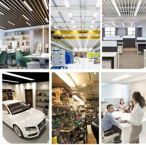 2FT 3FT 4FT LED ตรึงหลอดไฟร้านค้าแสง36วัตต์ปรับแต่งโคมไฟเพดานโรงรถ - Product Image 6