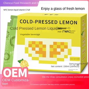 OEM Cold-Pressed Lemon Liquid Freshly Filtered <strong>Juice</strong> in Independent Box Direct from Plant Beverage Source Factory E-Commerce - Product Image 2