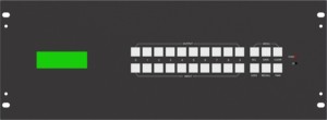 Sin modular matriz 16x16 SDI DVI VGA HDMI HDbaseT código de pared de vídeo función 4K HDMI matriz 16x16 - Product Image 4