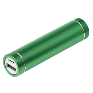 Factory Wholesale 2000MA Mini Metal Power Bank 10W <strong>Output</strong> Compatible Different Mobile Phone <strong>Devices</strong> using 18650 Metal Batteries