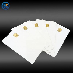 Low Cost High Quality <strong>Paypal</strong> Credit Card Size 4428 4442/24C16 Contact Ic Card With Chip for Social Security System - Product Image 1